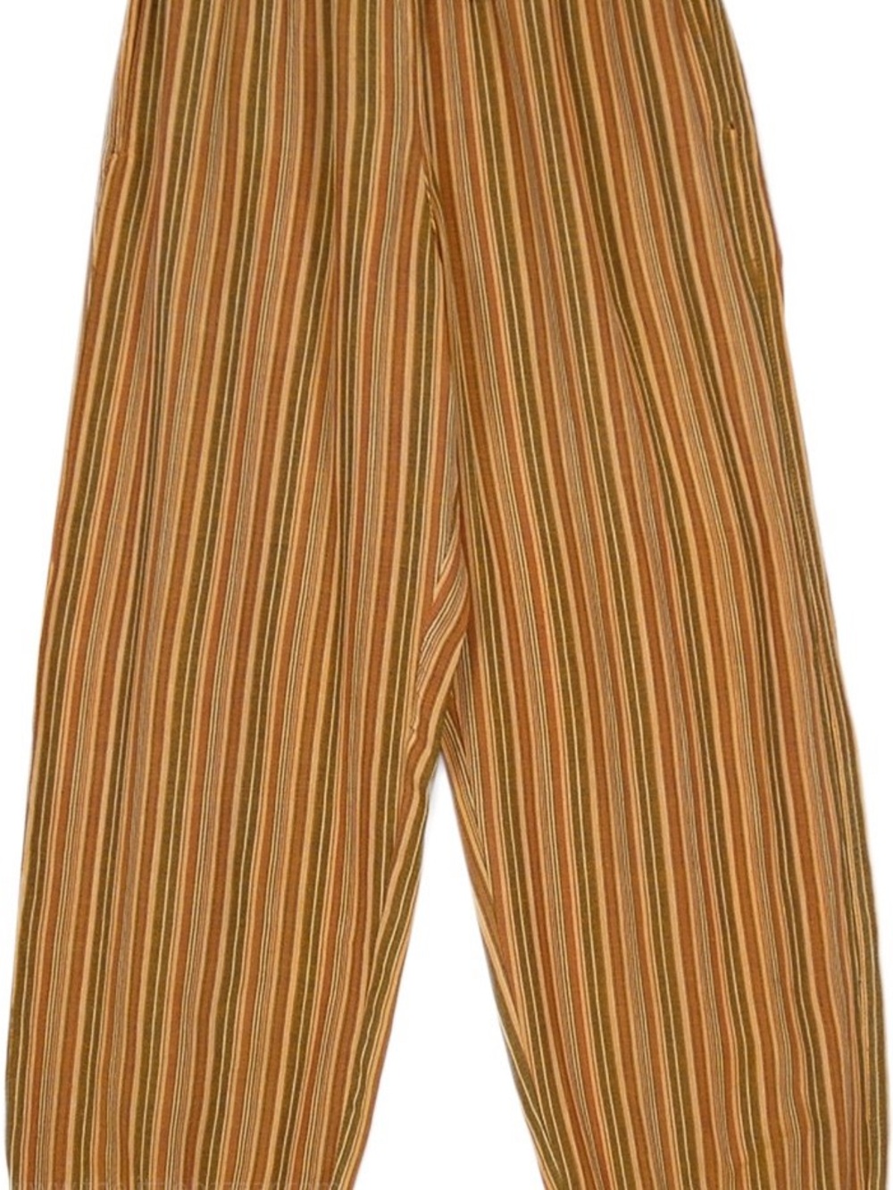 Marigold striped Harem Pants with pockets